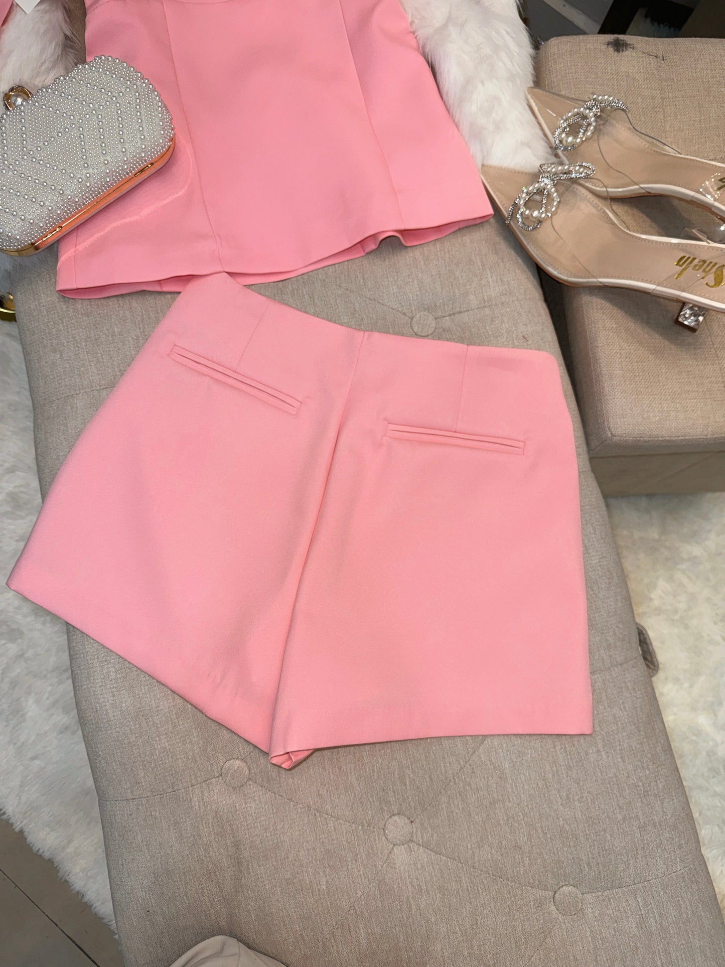 Pink Skort