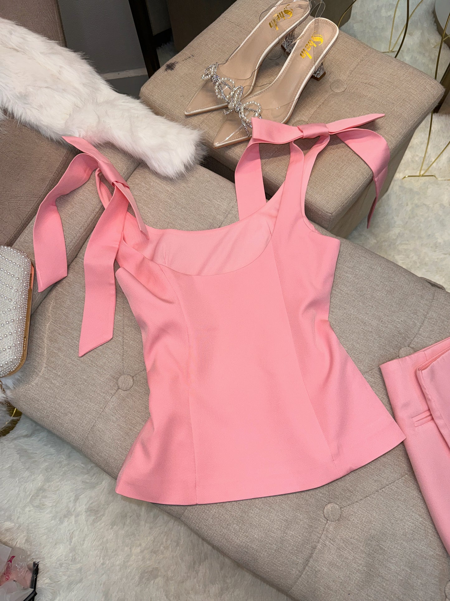 Pink top