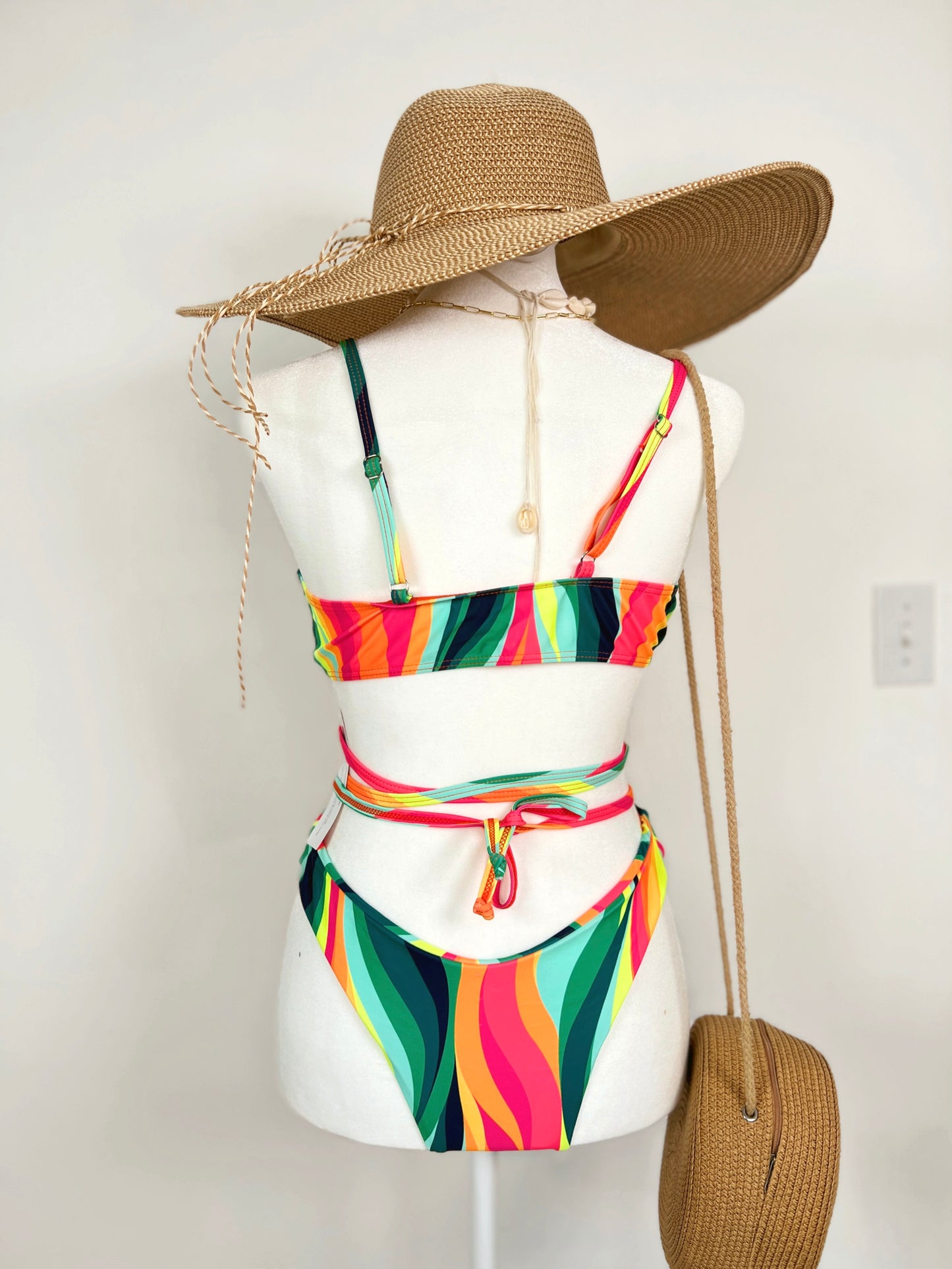 3pc Bikini with Skirt