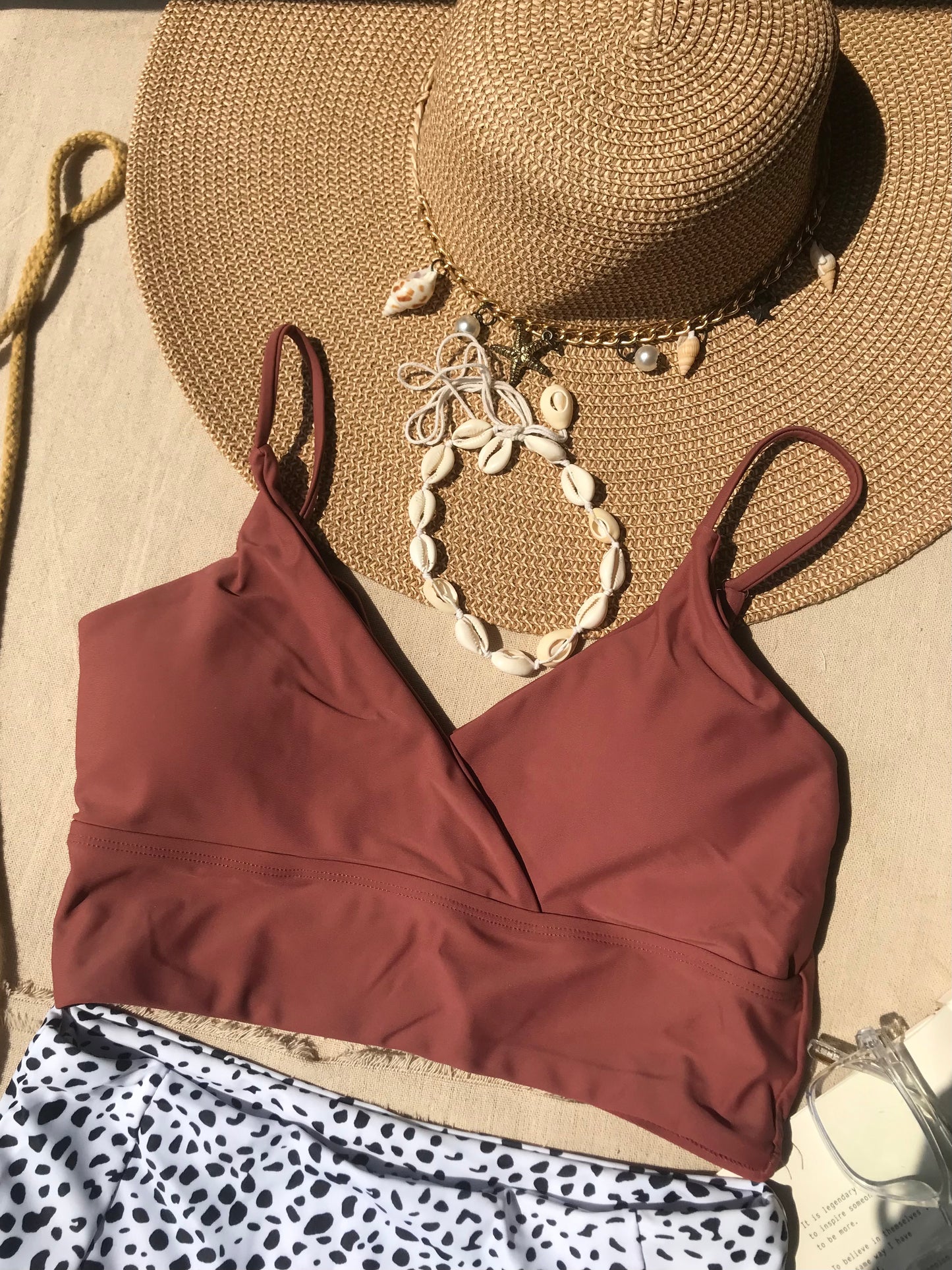 Dalmatian High Waist Bikini