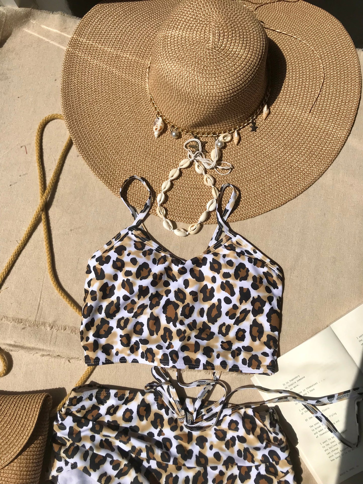 Cheetah High Waist Bikini