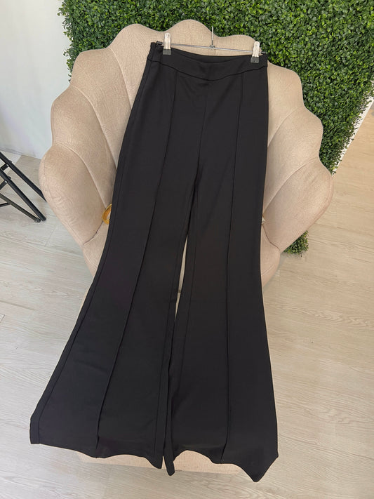 Black Wide Leg Trousers