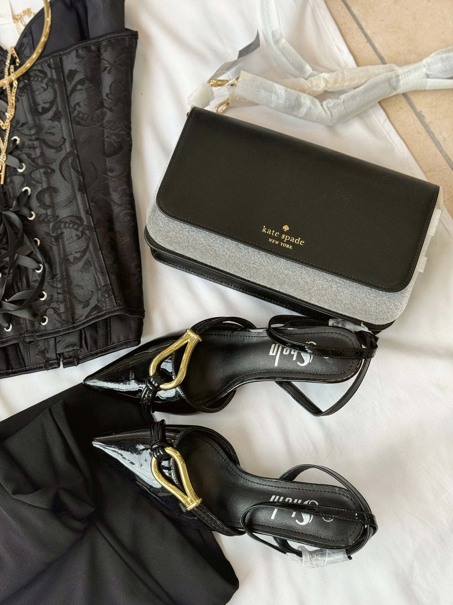 Black 3inch Pumps